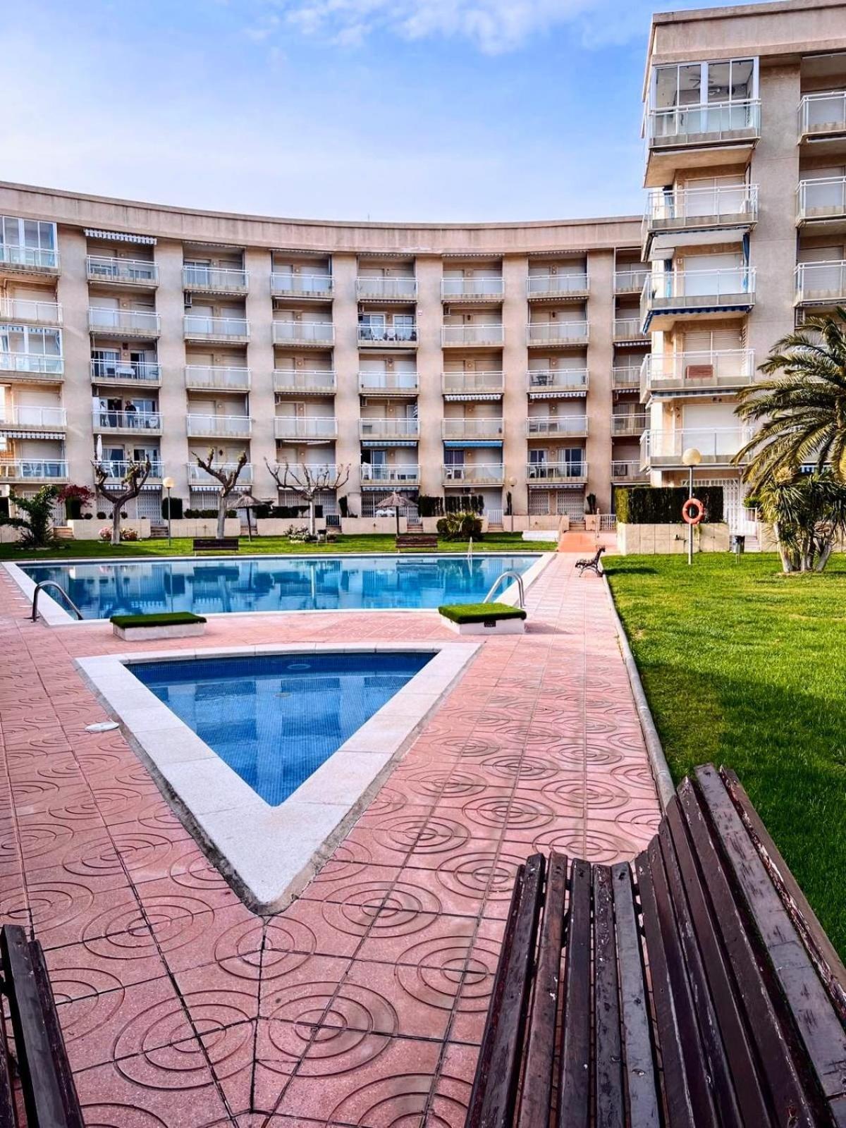 Ferienwohnung 2Nda Linea Con Piscina En Miami Platja Miami Playa Exterior foto