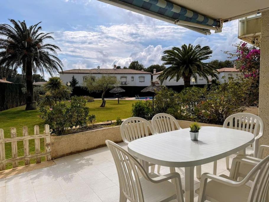 Ferienwohnung 2Nda Linea Con Piscina En Miami Platja Miami Playa Exterior foto